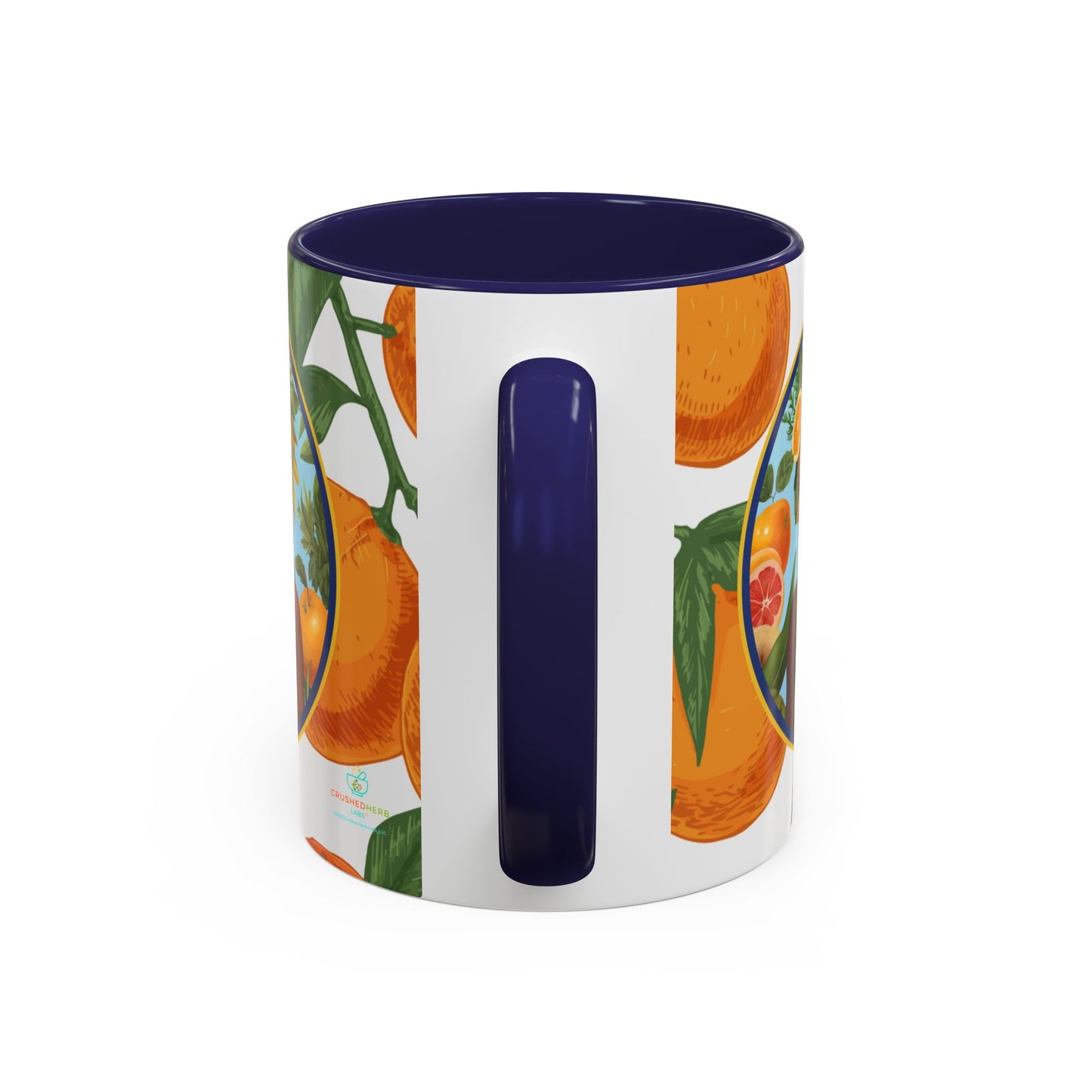 100% Organic Orange Plant Garden Vegan Ceramic Plant Mug with Black woman (11oz) 8 Color Combos