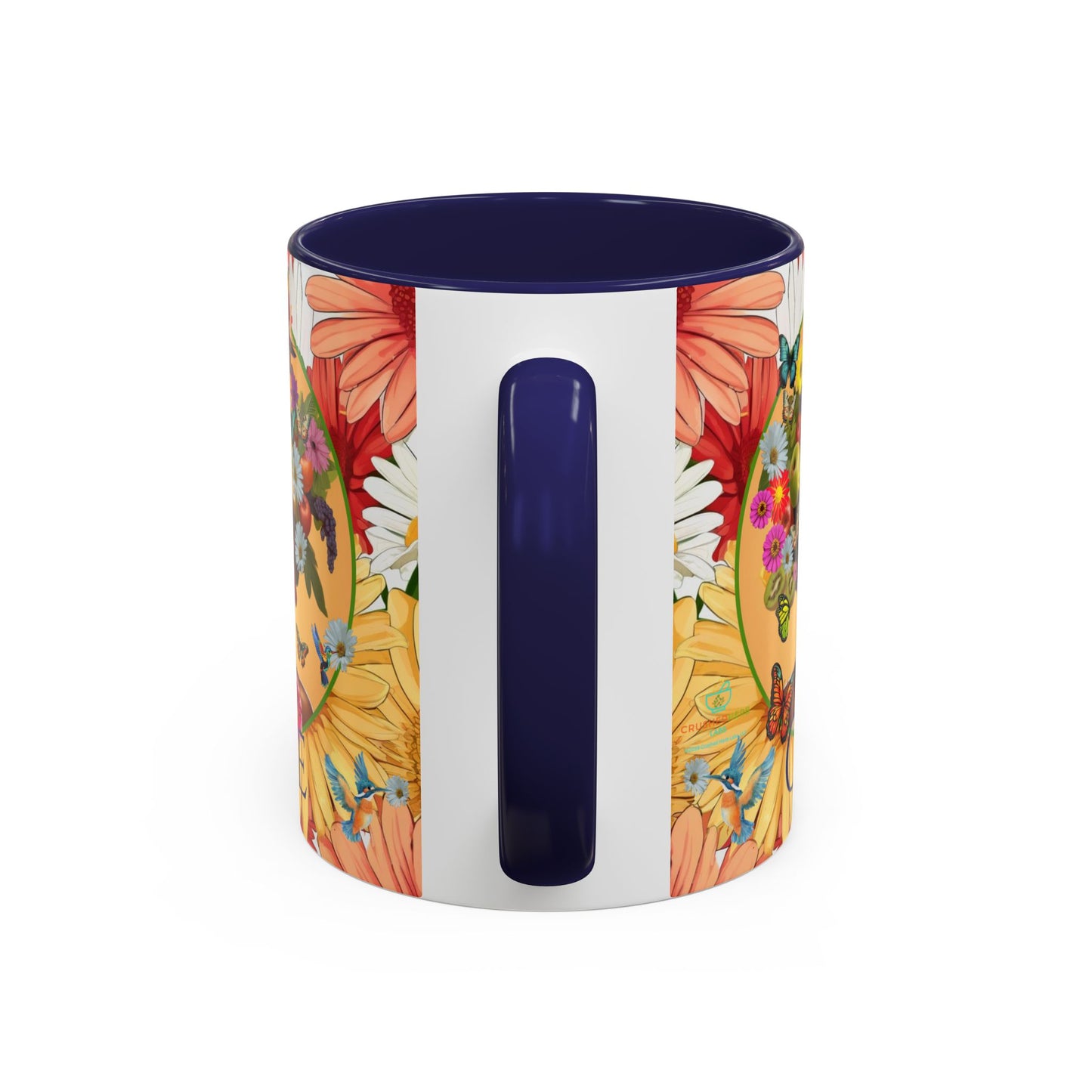 Organically Me Gerber Joy3 Plant Garden Vegan Ceramic Plant Mug with Woman (11oz) 8 Color Combos