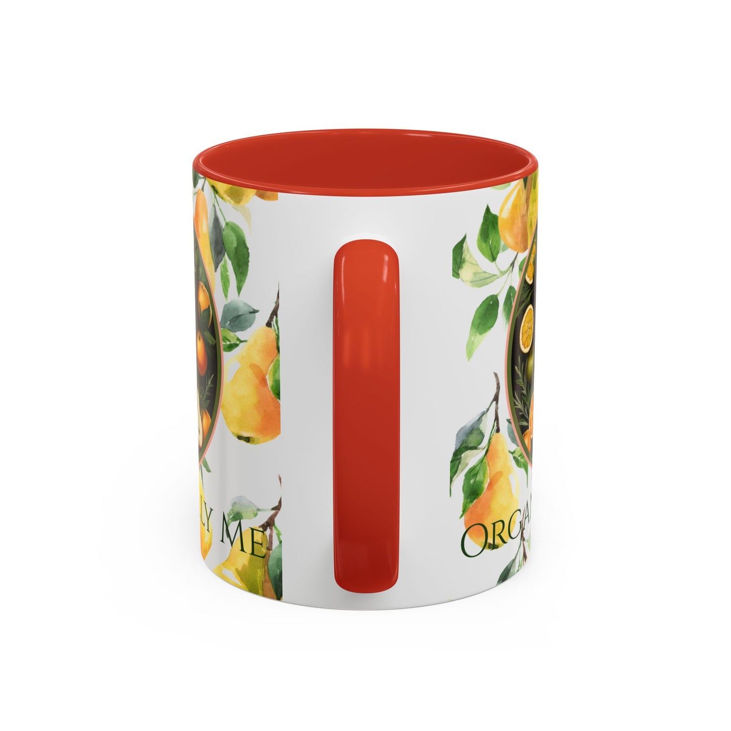 Organically Me Yellow Pear Plant Garden Vegan Ceramic Plant Mug with Black woman (11oz) 8 Color Combos