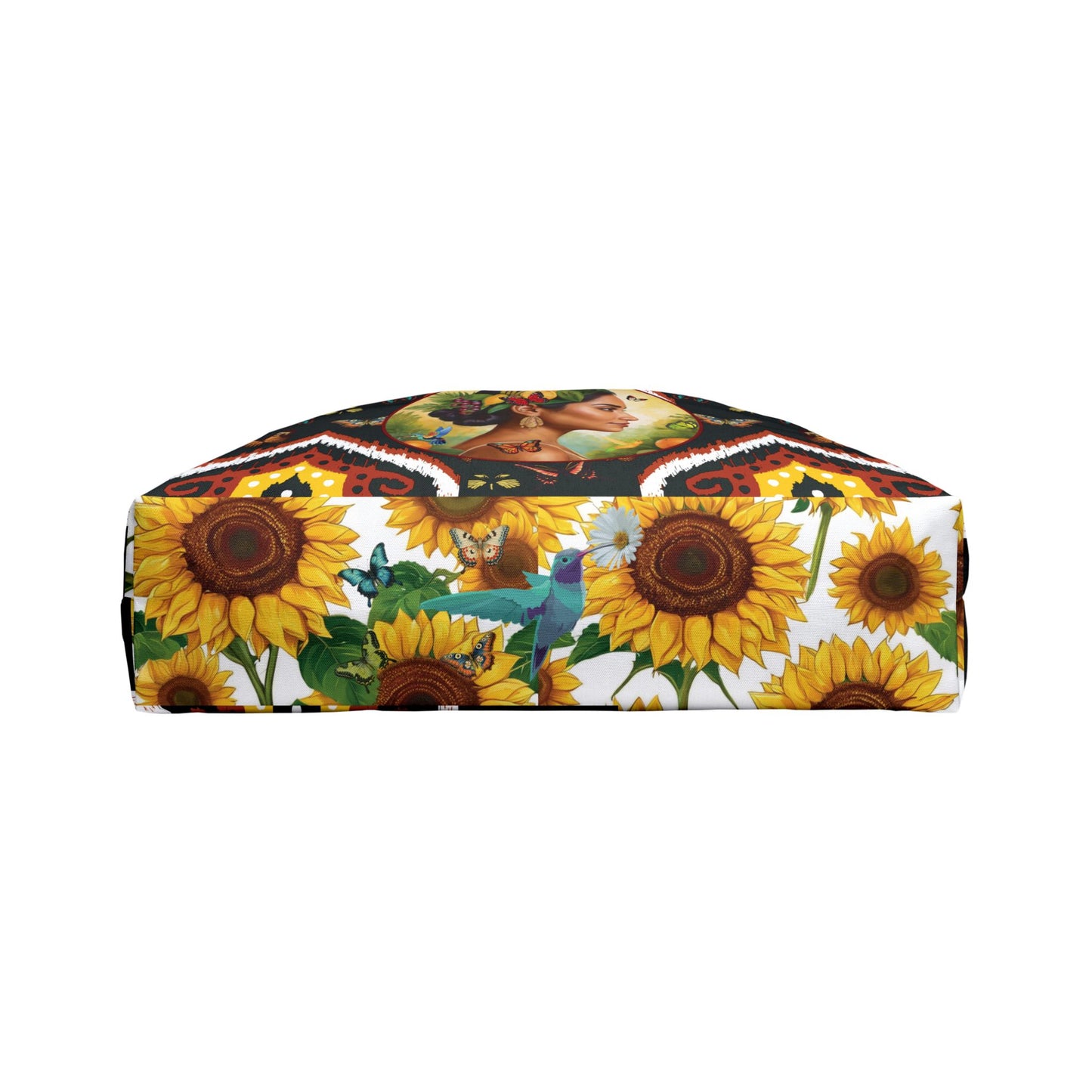 Organically Me B2Tribal Butterfly Monarch Queen Karmon Garden & Plant-themed Weekender Tote Bag, workout bag, yoga bag