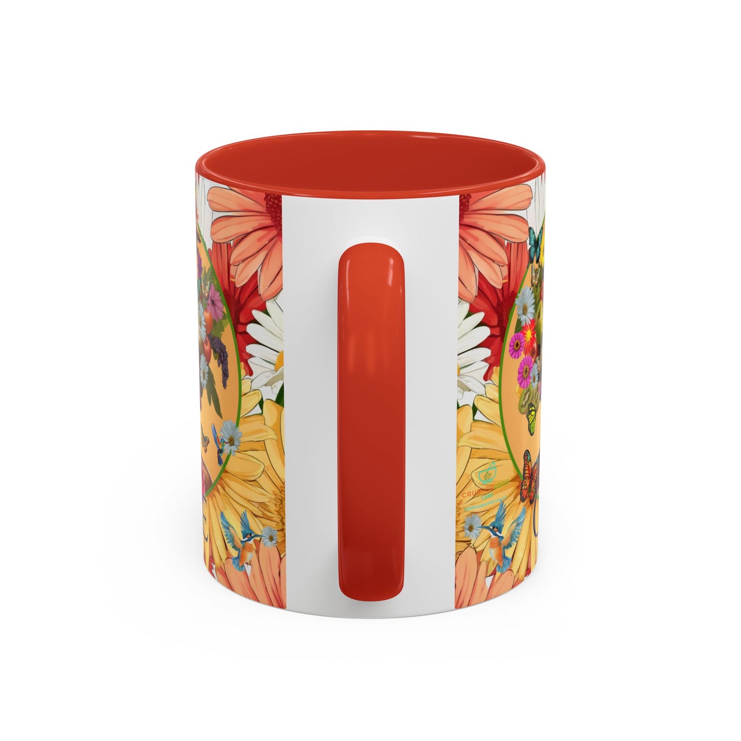 Organically Me Gerber Joy3 Plant Garden Vegan Ceramic Plant Mug with Woman (11oz) 8 Color Combos
