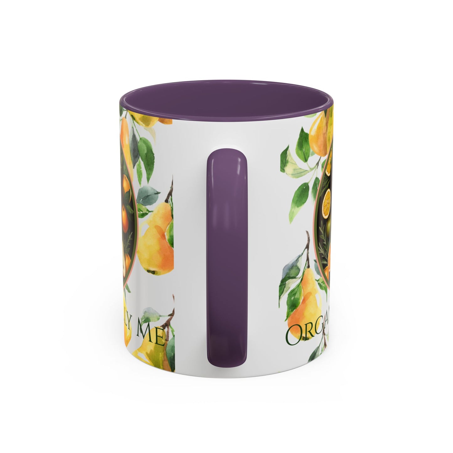 Organically Me Yellow Pear Plant Garden Vegan Ceramic Plant Mug with Black woman (11oz) 8 Color Combos