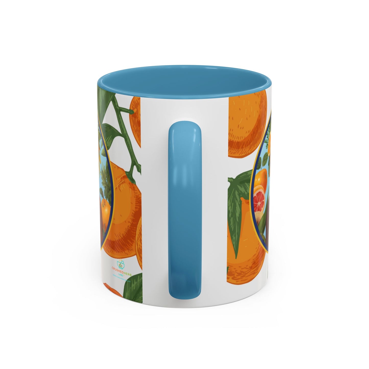 100% Organic Orange Plant Garden Vegan Ceramic Plant Mug with Black woman (11oz) 8 Color Combos