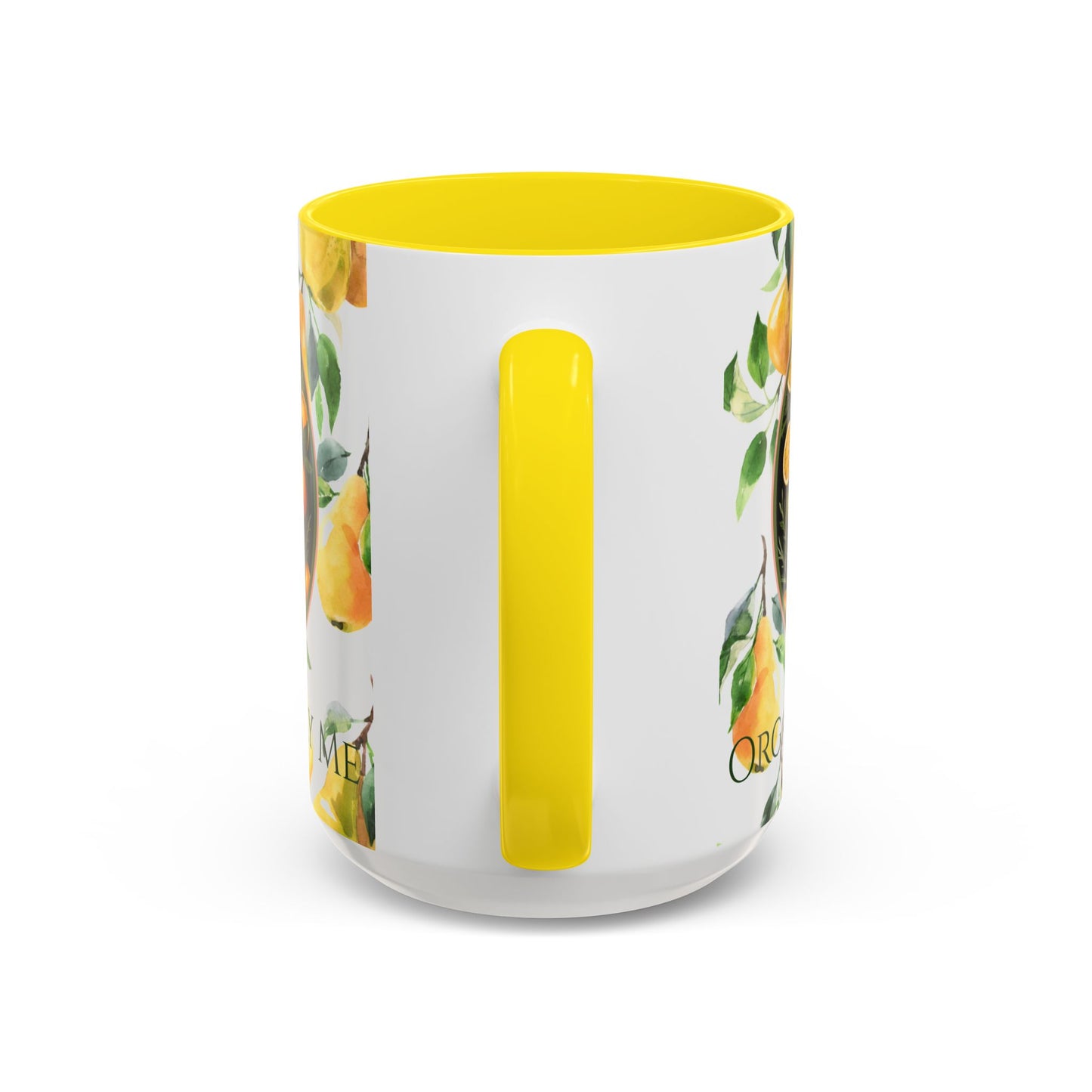Organically Me Yellow Pear Plant Garden Vegan Ceramic Plant Mug with Black woman (11oz) 8 Color Combos