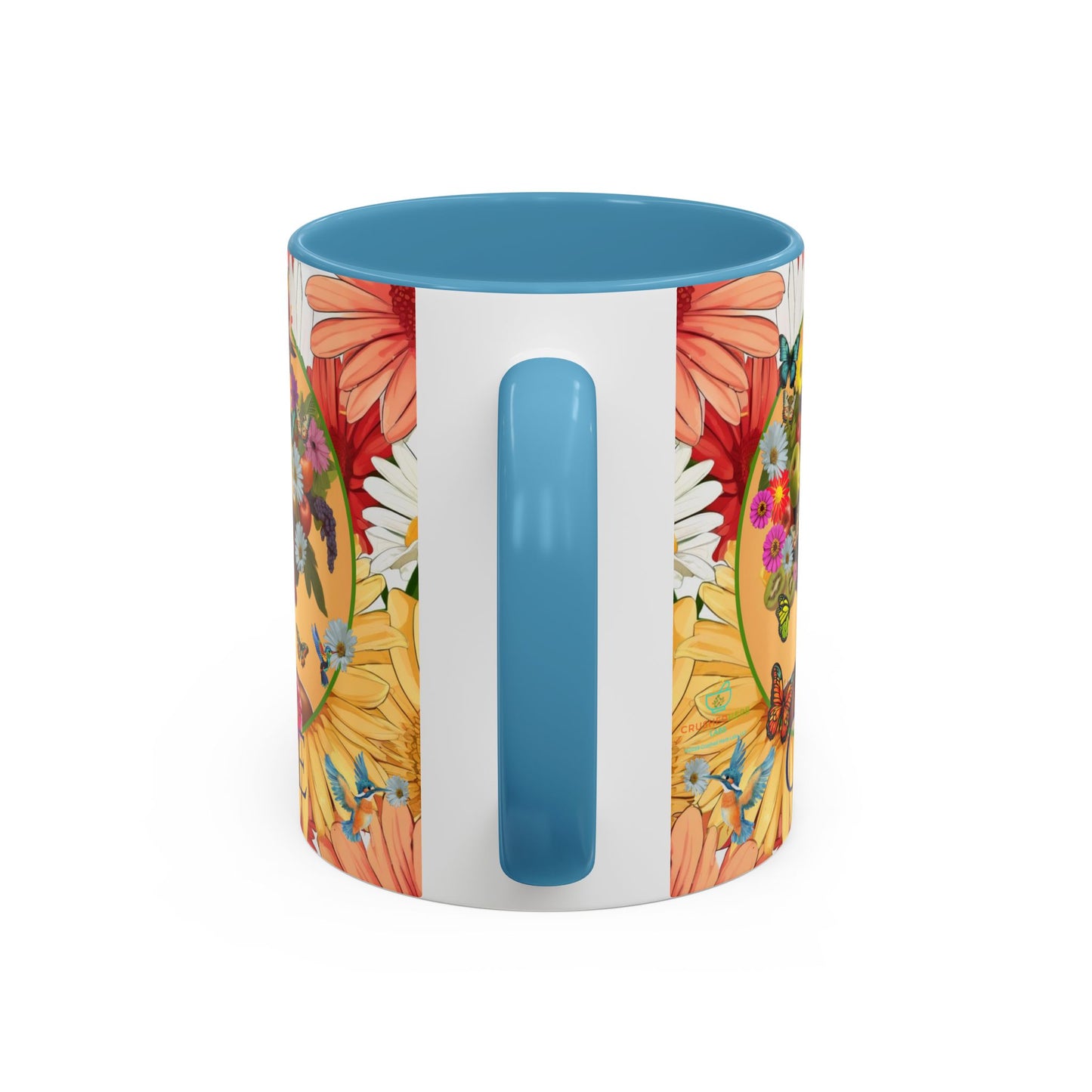 Organically Me Gerber Joy3 Plant Garden Vegan Ceramic Plant Mug with Woman (11oz) 8 Color Combos