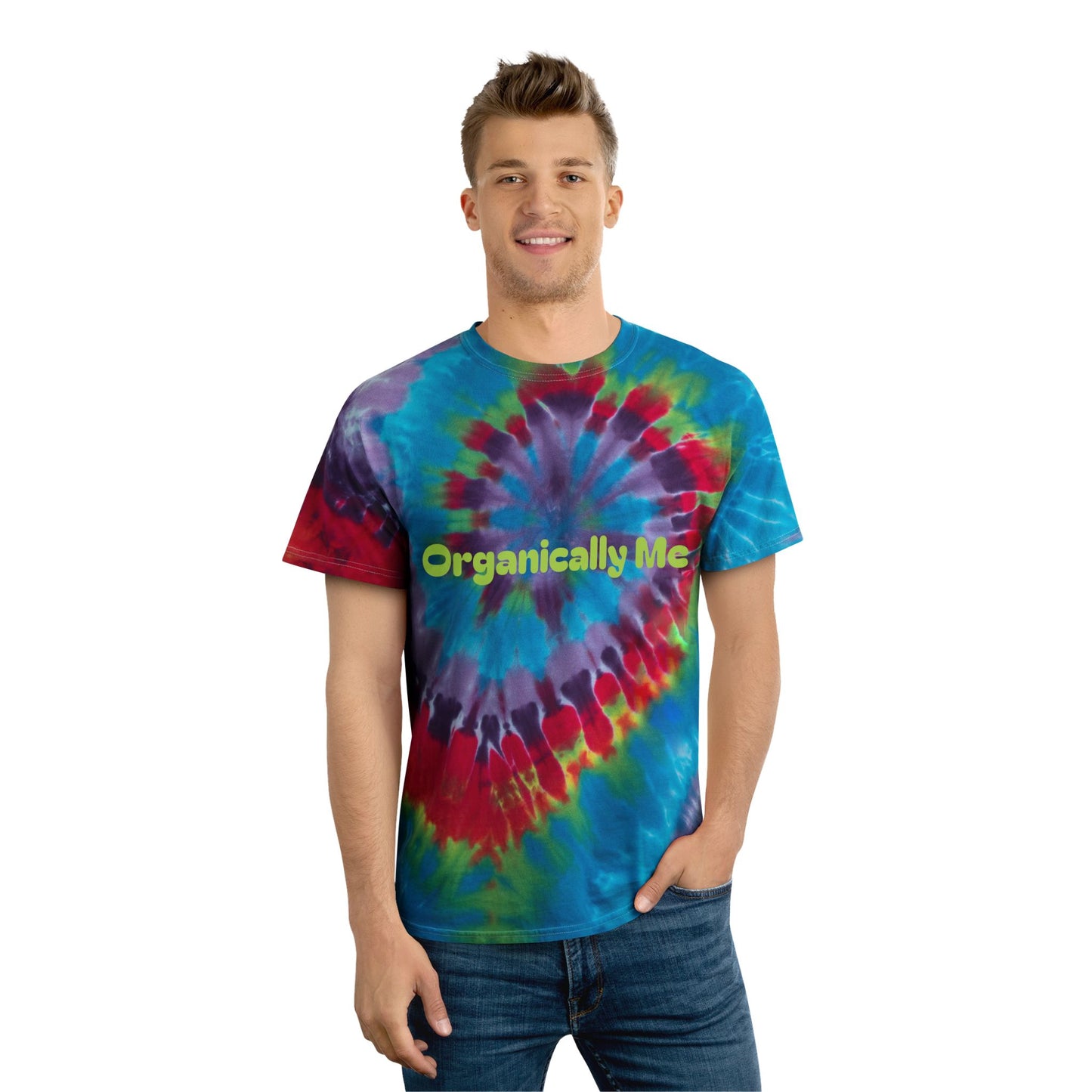Spiral Tie-Dye Organically Me Tee Boho Design
