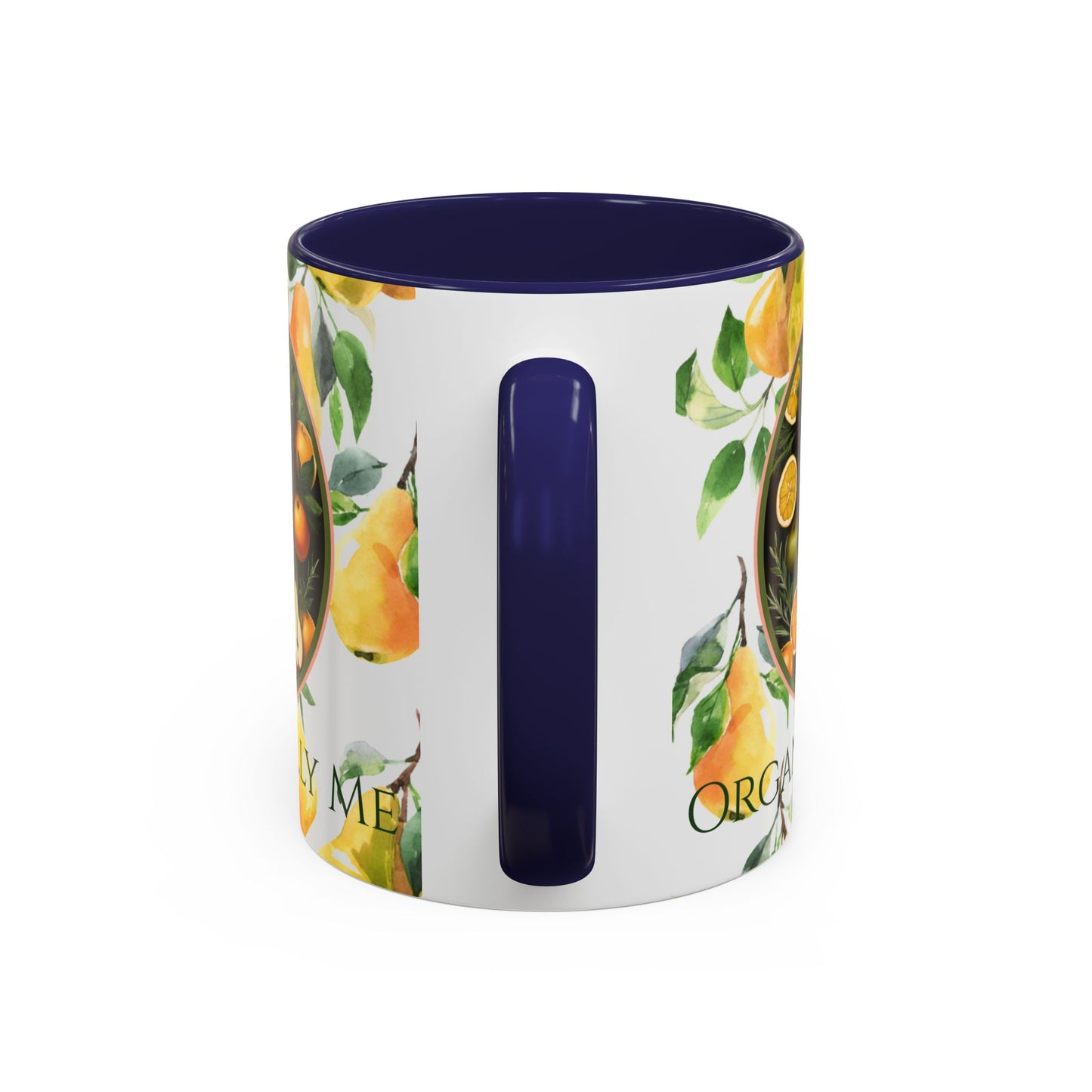 Organically Me Yellow Pear Plant Garden Vegan Ceramic Plant Mug with Black woman (11oz) 8 Color Combos