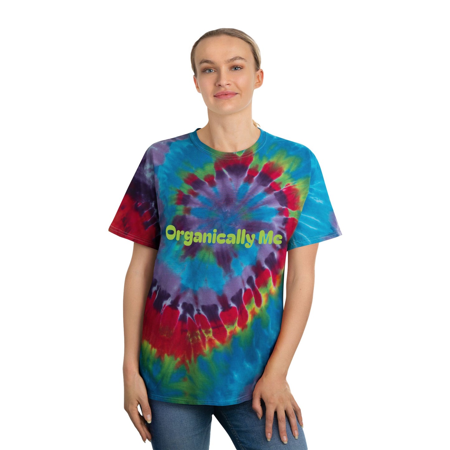 Spiral Tie-Dye Organically Me Tee Boho Design