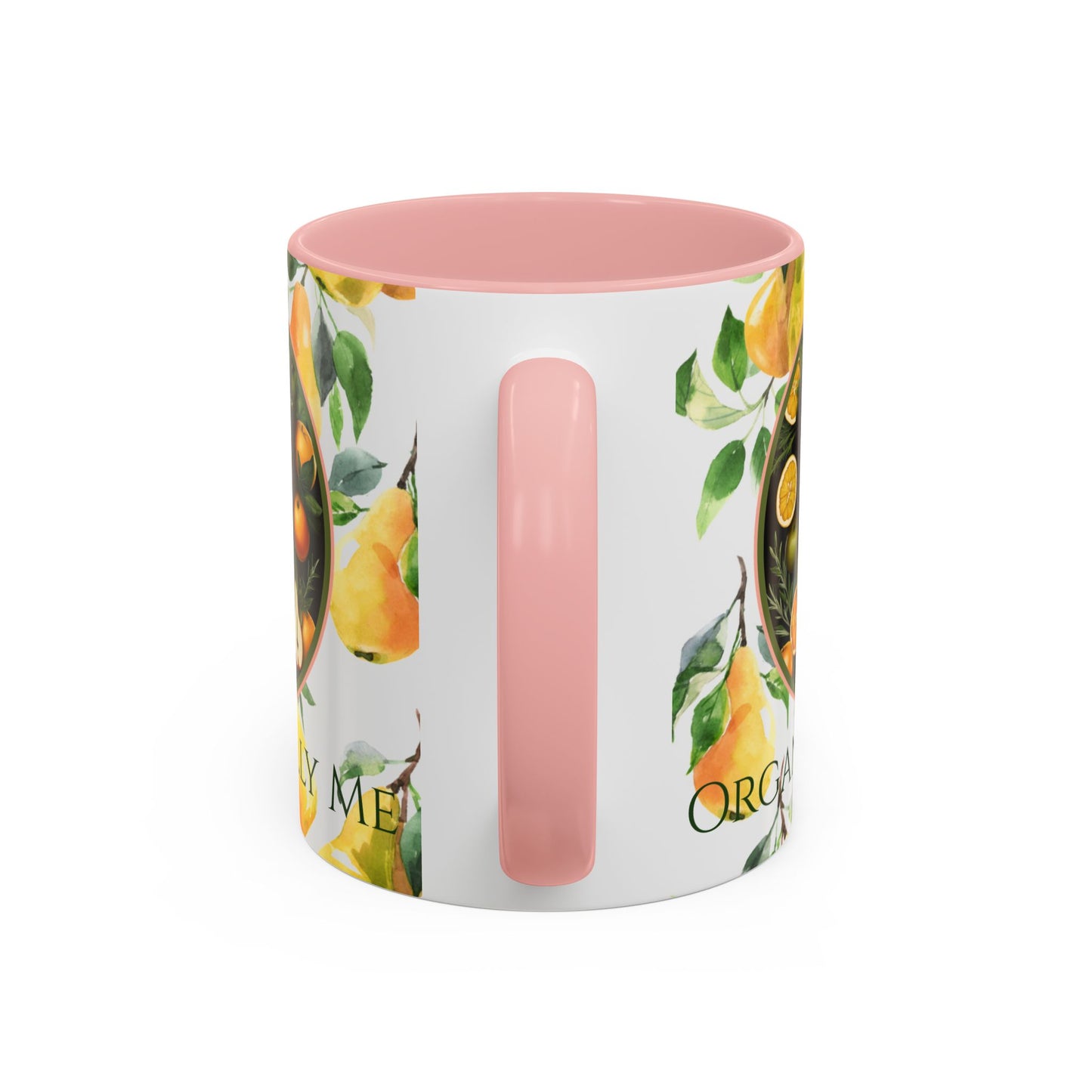 Organically Me Yellow Pear Plant Garden Vegan Ceramic Plant Mug with Black woman (11oz) 8 Color Combos
