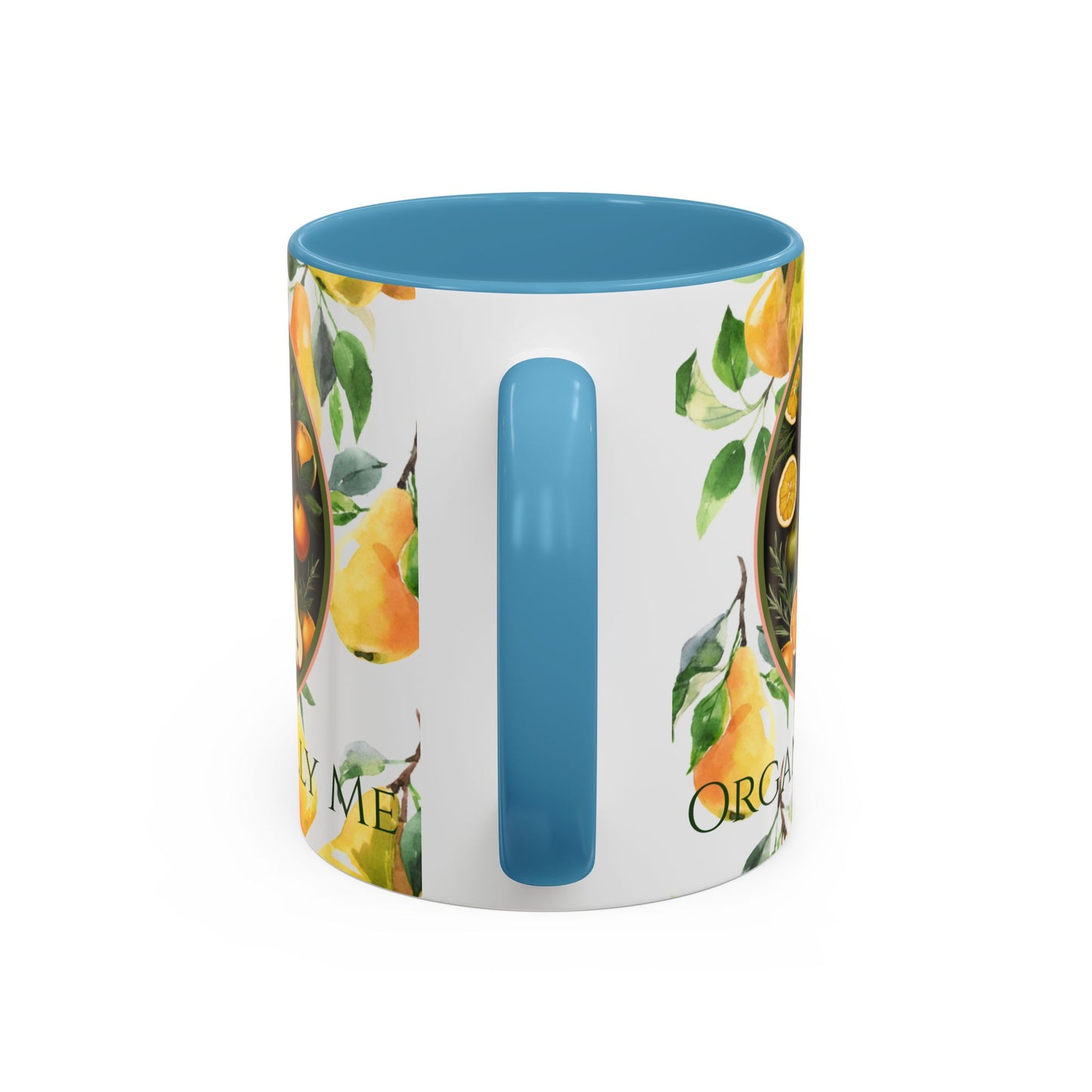 Organically Me Yellow Pear Plant Garden Vegan Ceramic Plant Mug with Black woman (11oz) 8 Color Combos