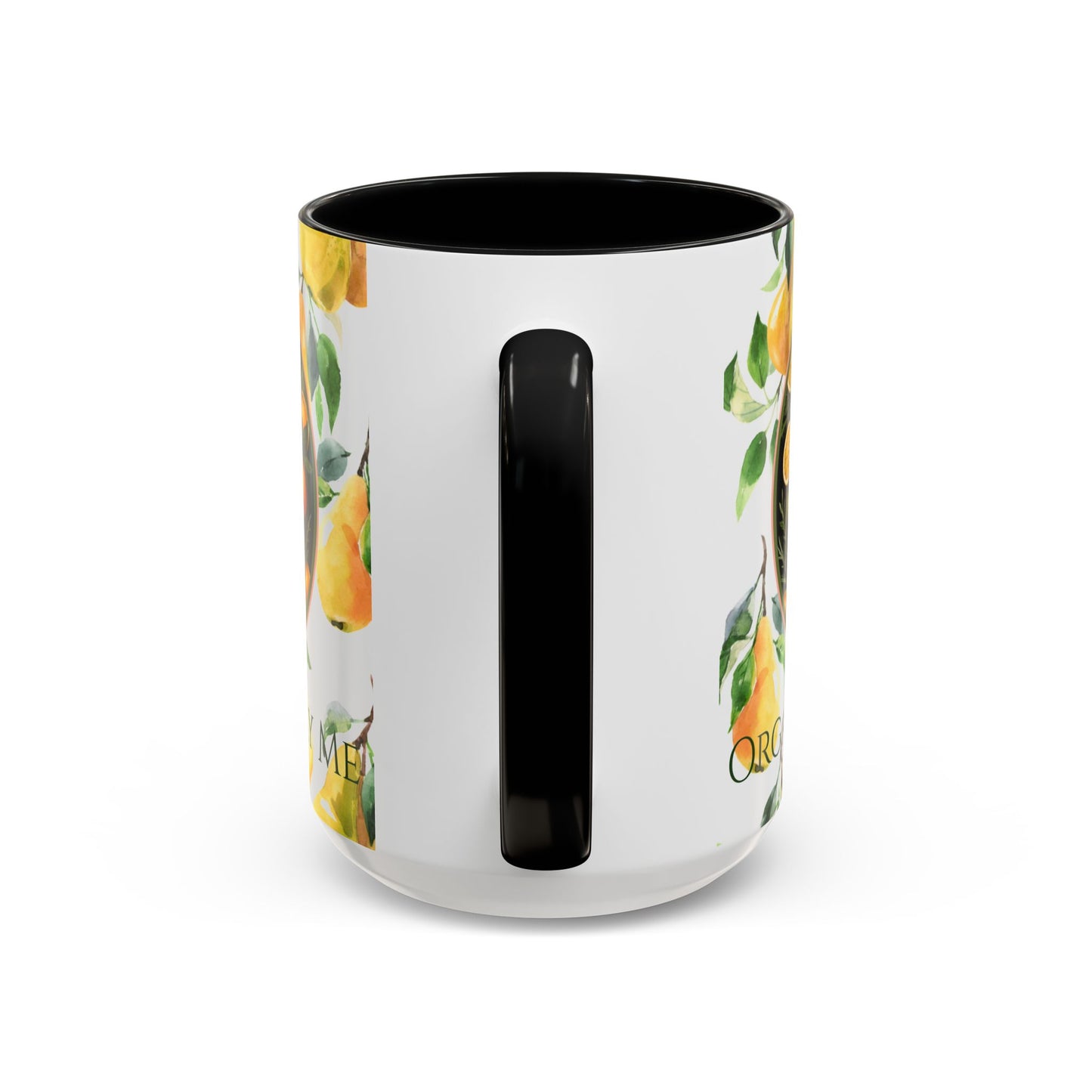 Organically Me Yellow Pear Plant Garden Vegan Ceramic Plant Mug with Black woman (11oz) 8 Color Combos