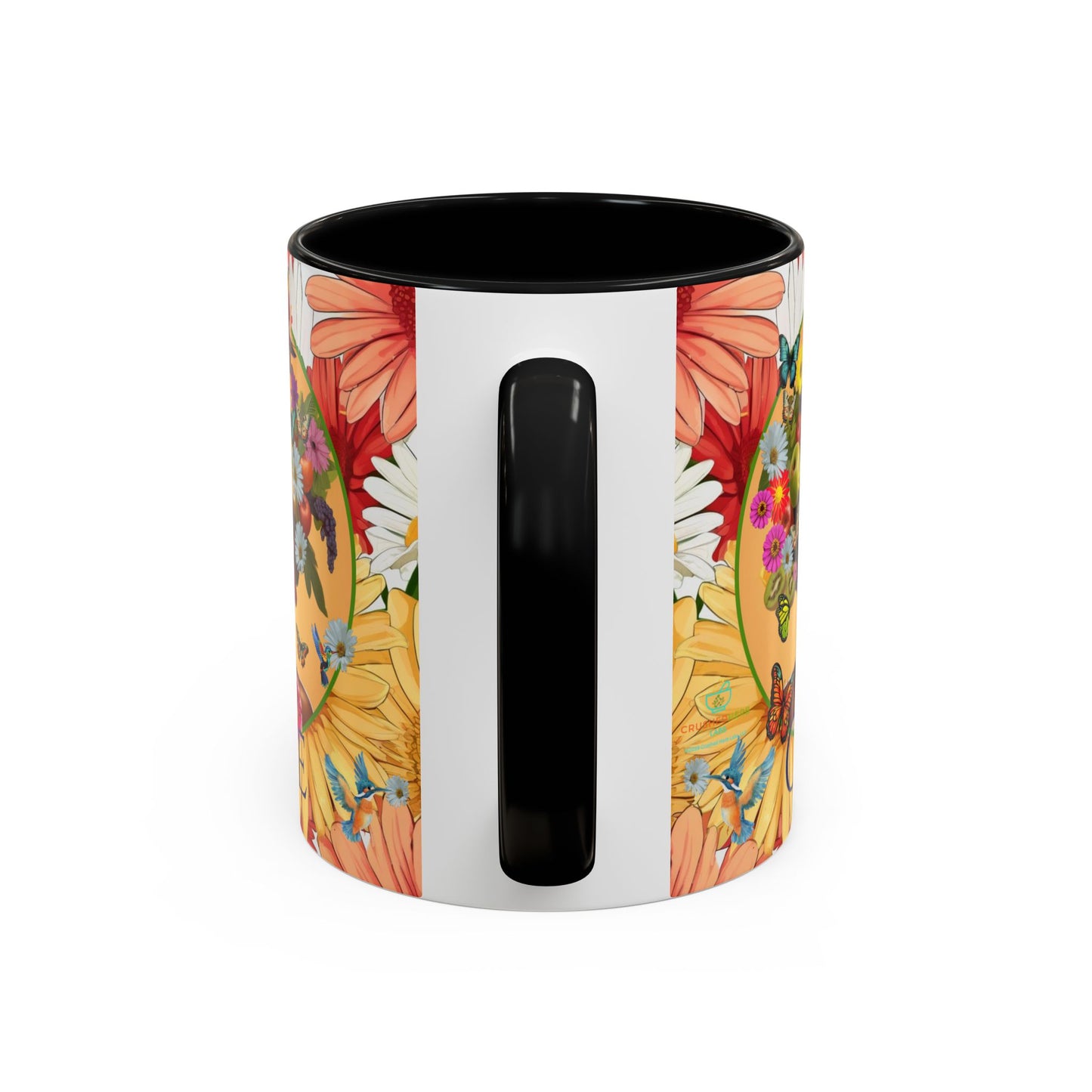 Organically Me Gerber Joy3 Plant Garden Vegan Ceramic Plant Mug with Woman (11oz) 8 Color Combos