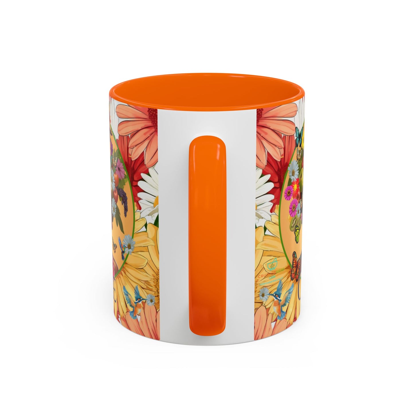 Organically Me Gerber Joy3 Plant Garden Vegan Ceramic Plant Mug with Woman (11oz) 8 Color Combos