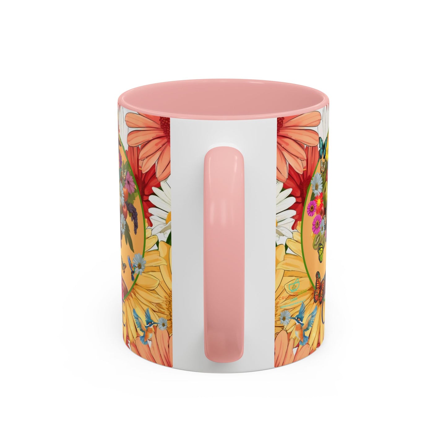 Organically Me Gerber Joy3 Plant Garden Vegan Ceramic Plant Mug with Woman (11oz) 8 Color Combos