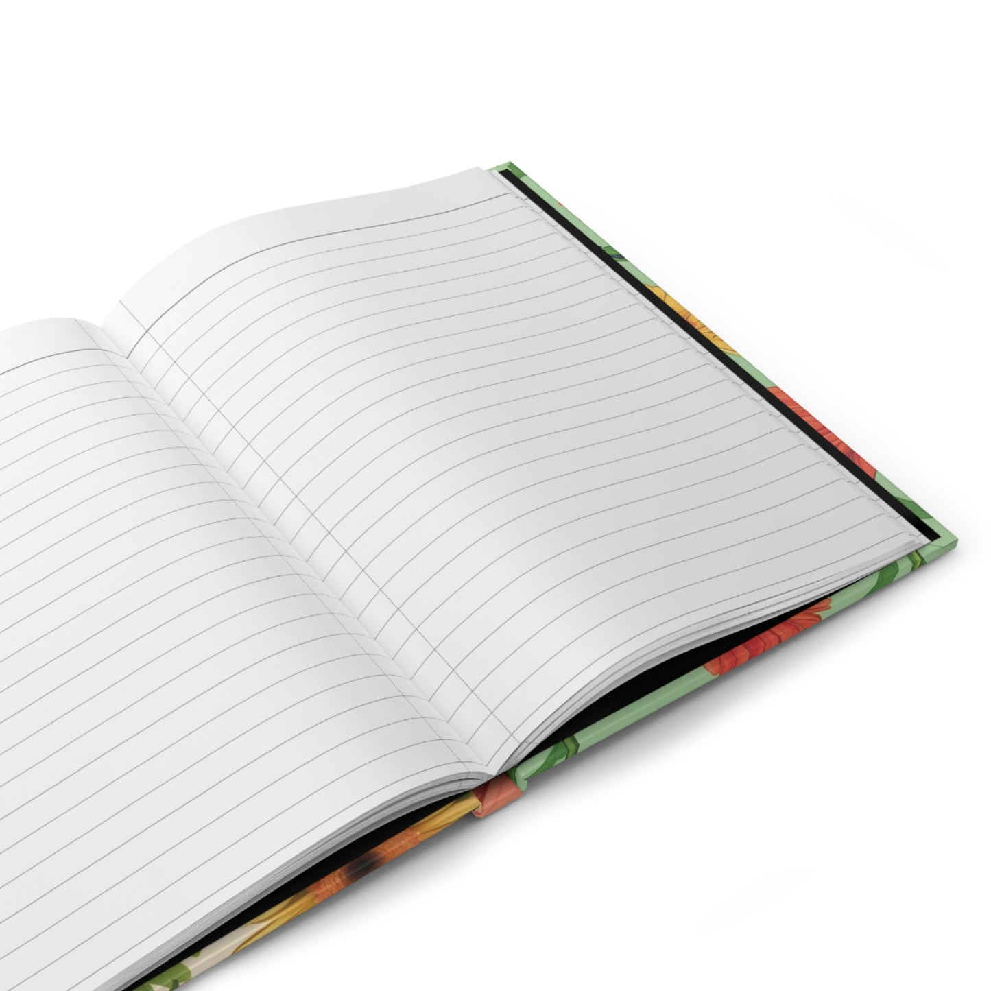 100% Organic Daisy Joy2 Plant Garden & Vegan Hardcover Journal, Matte 150 pages Double Sided