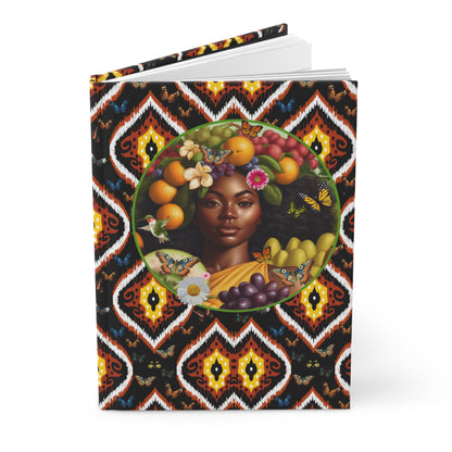 Organically Me A Tribal Butterfly Plant Garden & Vegan Hardcover Journal, Matte 150 pages, MAY BE PERSONALIZED