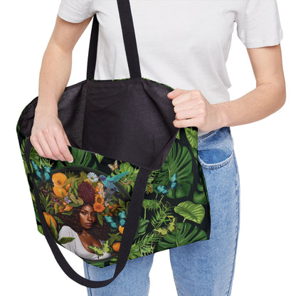 100% Organic A Fern Nadia Monstera Plant Garden Weekender Tote Bag