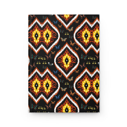 Organically Me A Tribal Butterfly3 Plant Garden & Vegan Hardcover Journal, Matte 150 pages, May be PERSONALIZED