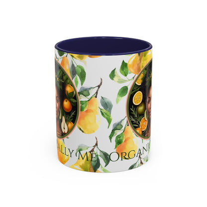 Organically Me Yellow Pear Plant Garden Vegan Ceramic Plant Mug with Black woman (11oz) 8 Color Combos