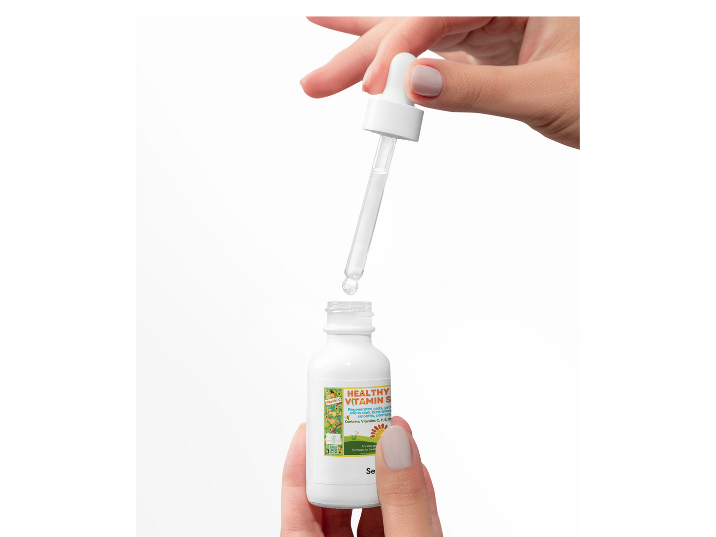 Healthy Face Vitamin Serum with Vitamin C and Niacinamide, 1 oz