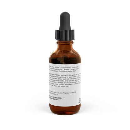 Lite Hair Growth Boost Tonic, 2oz (Rinse Out) With Biotin, Turmeric & Caffein for All Hair Types
