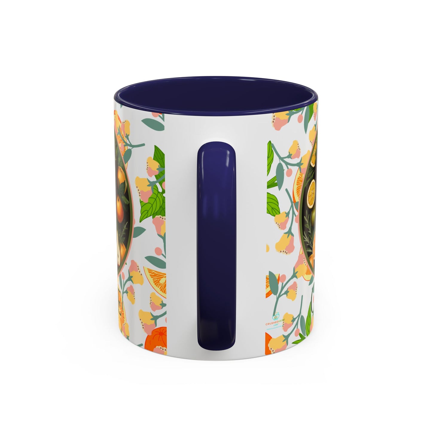 Organically Me Pink and Green Plant Garden Vegan Ceramic Plant Mug with Black woman (11oz) 8 Color Combos