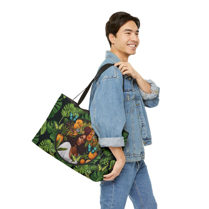 100% Organic A Fern Nadia Monstera Plant Garden Weekender Tote Bag