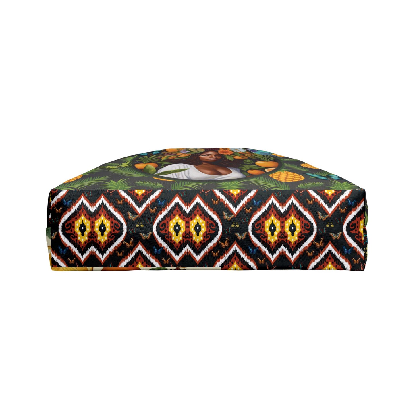 Organically Me A Pineapple Plant Garden Weekender Tote Bag with Black Woman