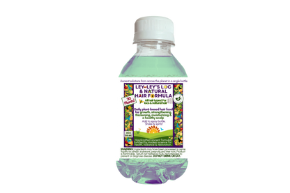 Leyley's Loc & Natural Hair Formula: A Liquid Hair Vitamin Food to Thicken, Refresh & Strengthen Locs, Braids & Natural Curls